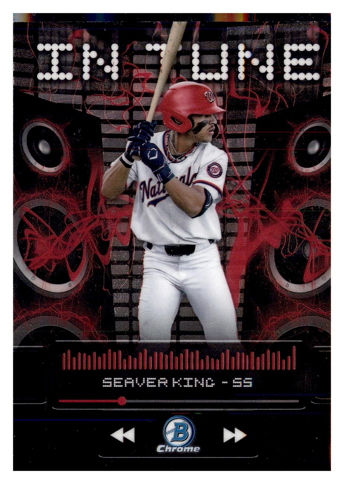 2024 Bowman Draft #IT-7 Seaver King In Tune front