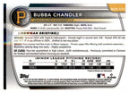 2025 Bowman Chrome #BCP-171 Bubba Chandler Prospects back