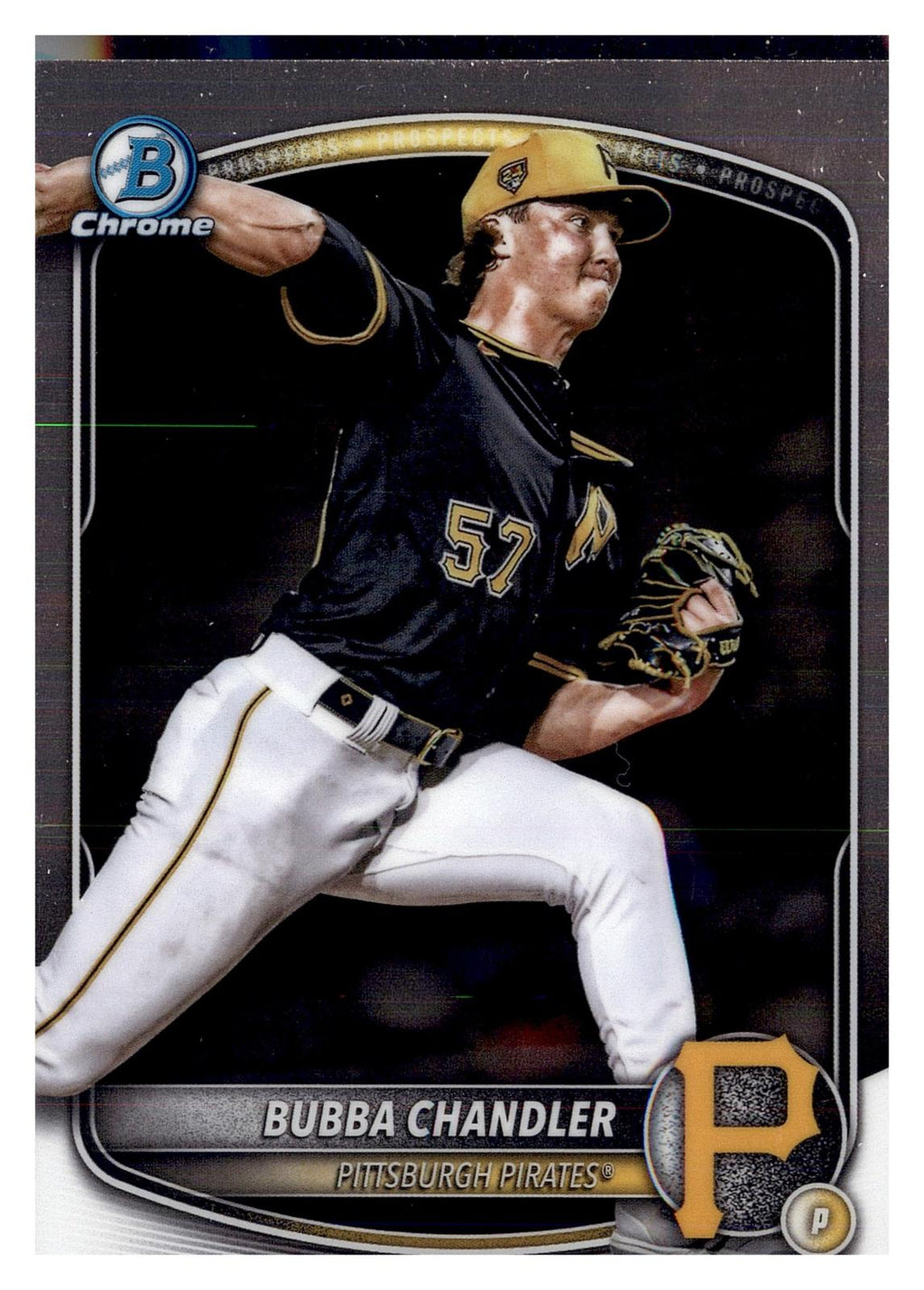 2025 Bowman Chrome #BCP-171 Bubba Chandler Prospects front