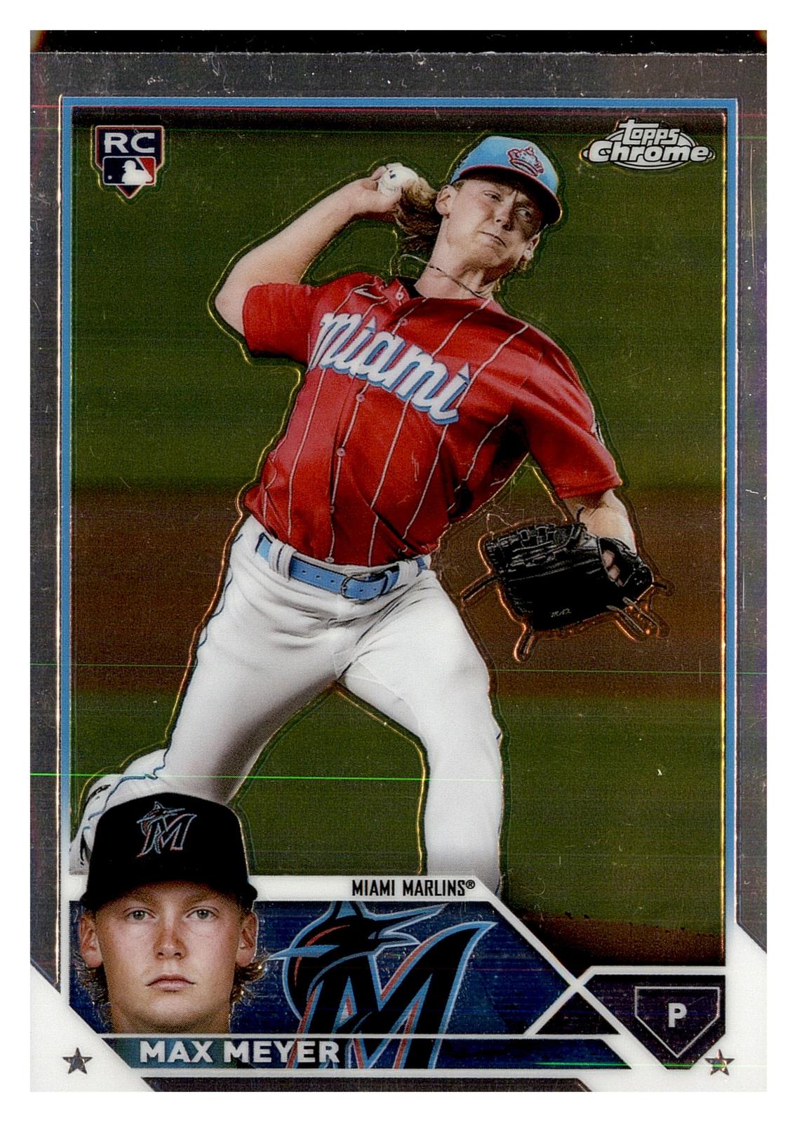 2023 Topps Chrome #104 Max Meyer front