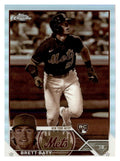 2023 Topps Chrome #204 Brett Baty Sepia Refractor front