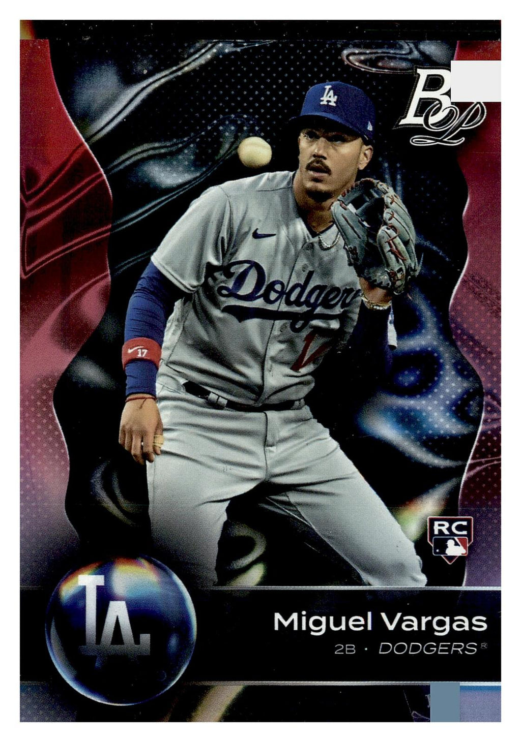 2023 Bowman Platinum #62 Miguel Vargas front