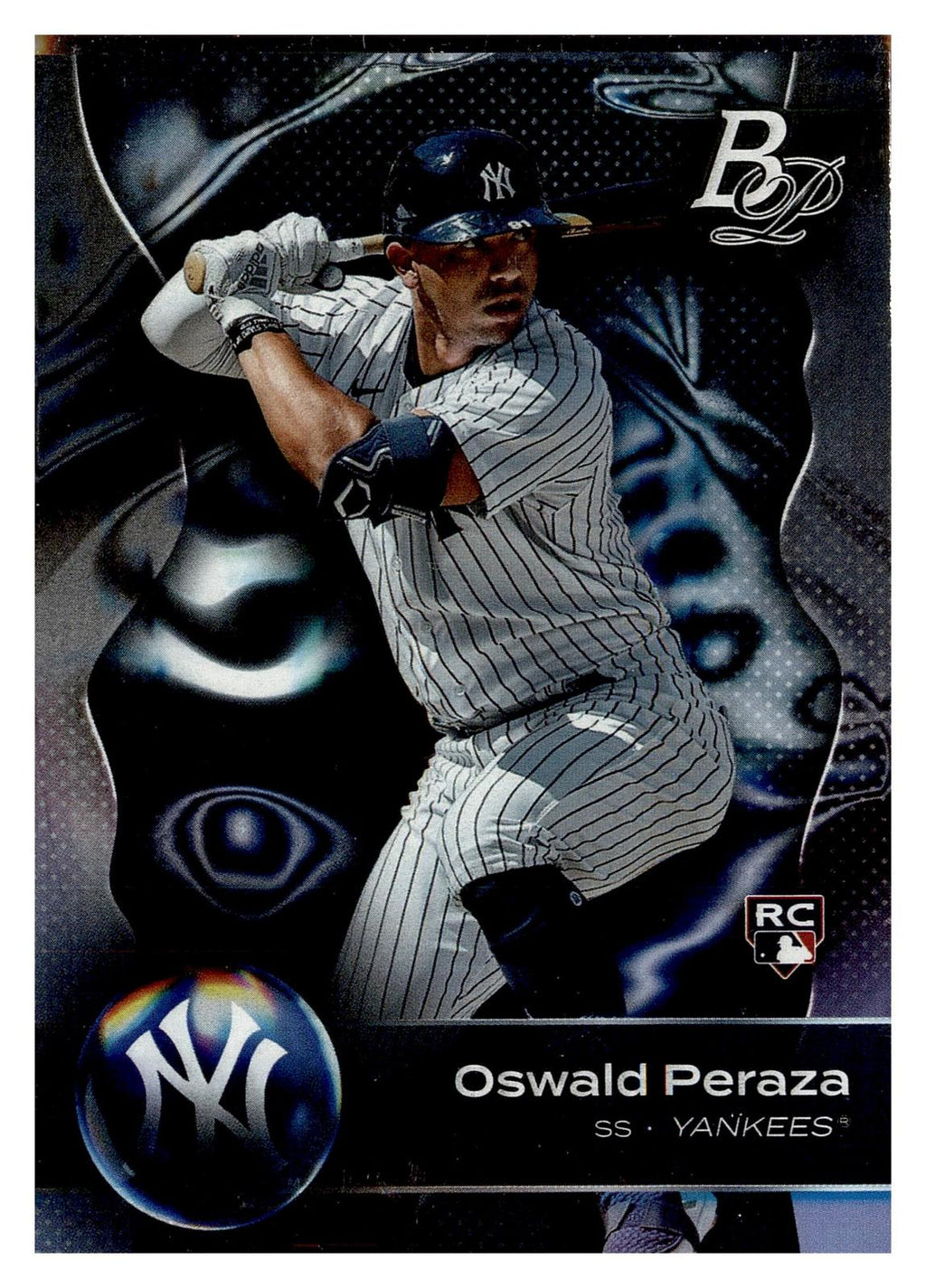 2023 Bowman Platinum #57 Oswald Peraza front
