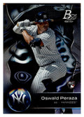 2023 Bowman Platinum #57 Oswald Peraza front
