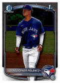 2025 Bowman Chrome #BCP-162 Cristopher Polanco Prospects front
