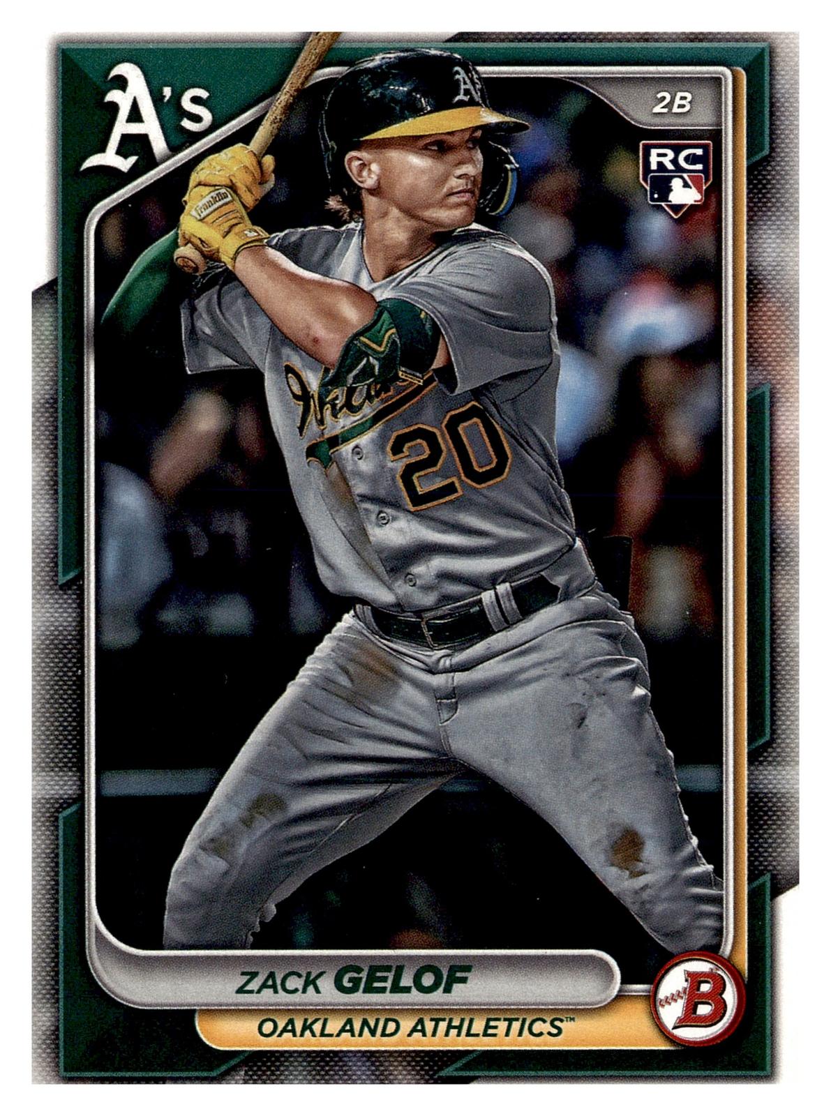 2024 Bowman #14 Zack Gelof front
