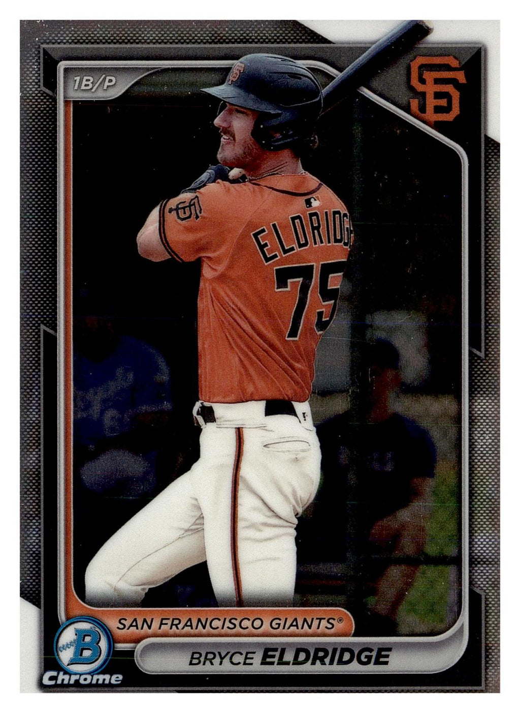 2024 Bowman #BCP-134 Bryce Eldridge Chrome Prospects front