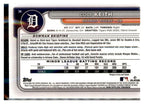 2024 Bowman Chrome #34 Colt Keith Mojo Refractor back