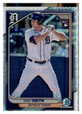 2024 Bowman Chrome #34 Colt Keith Mojo Refractor front