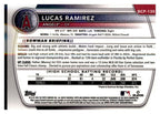 2025 Bowman #BCP-135 Lucas Ramirez Chrome Prospects back