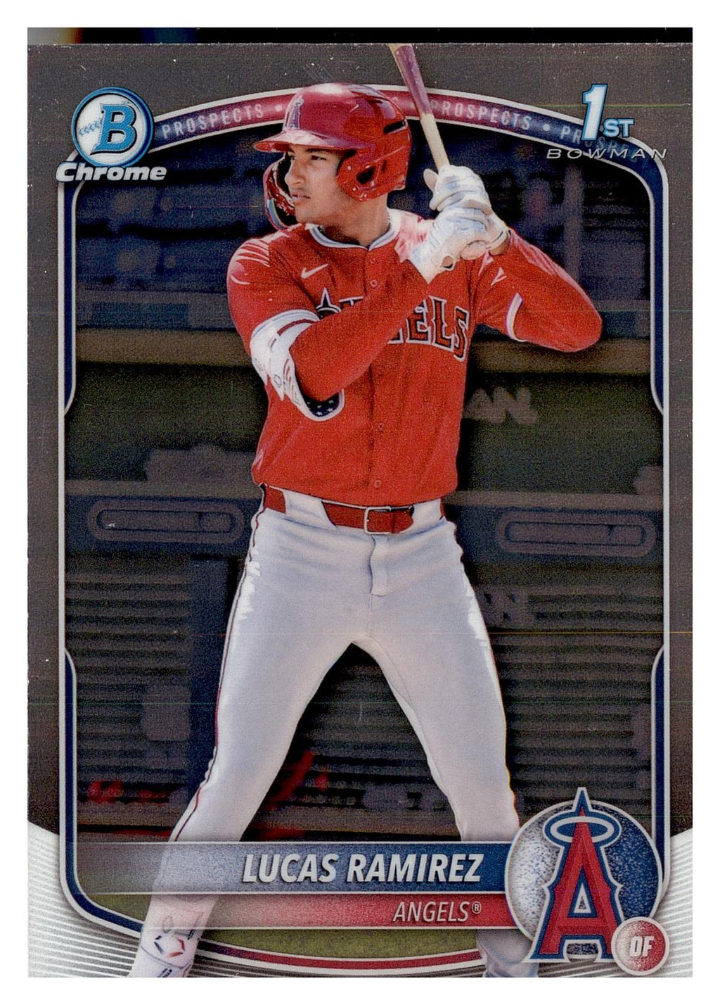 2025 Bowman #BCP-135 Lucas Ramirez Chrome Prospects front