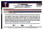 2025 Topps Update #US16 Luke Keaschall back