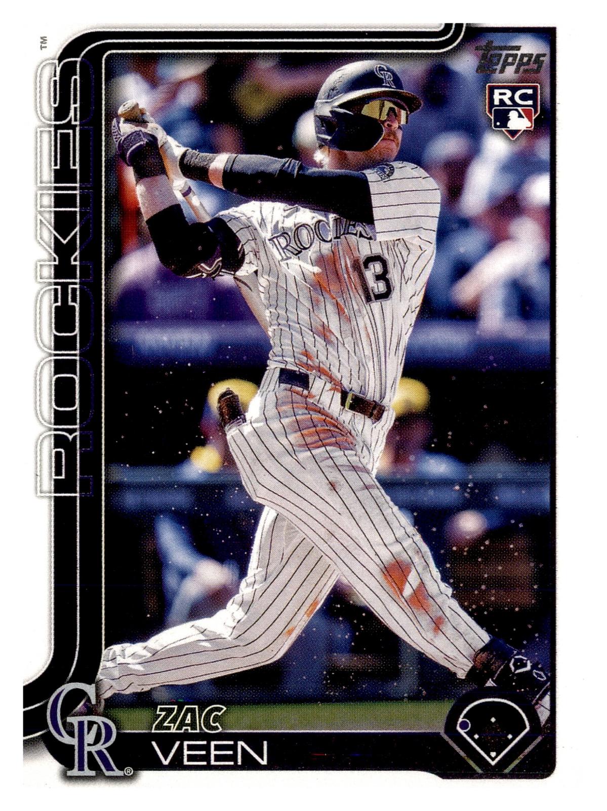 2025 Topps Update #US286 Zac Veen front