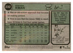 2023 Topps Heritage #232 Steven Kwan back