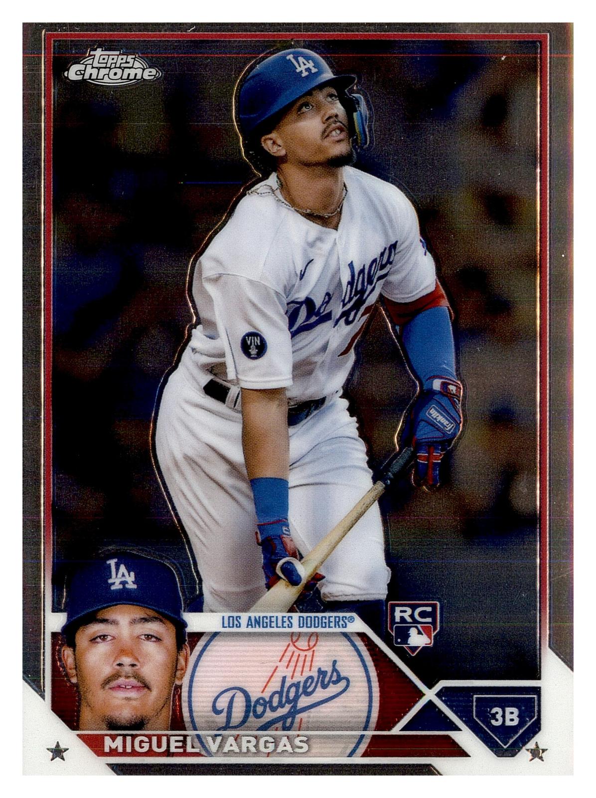 2023 Topps Chrome #161 Miguel Vargas front