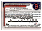 2024 Bowman #BCP-49 Johanfran Garcia Chrome Prospects back