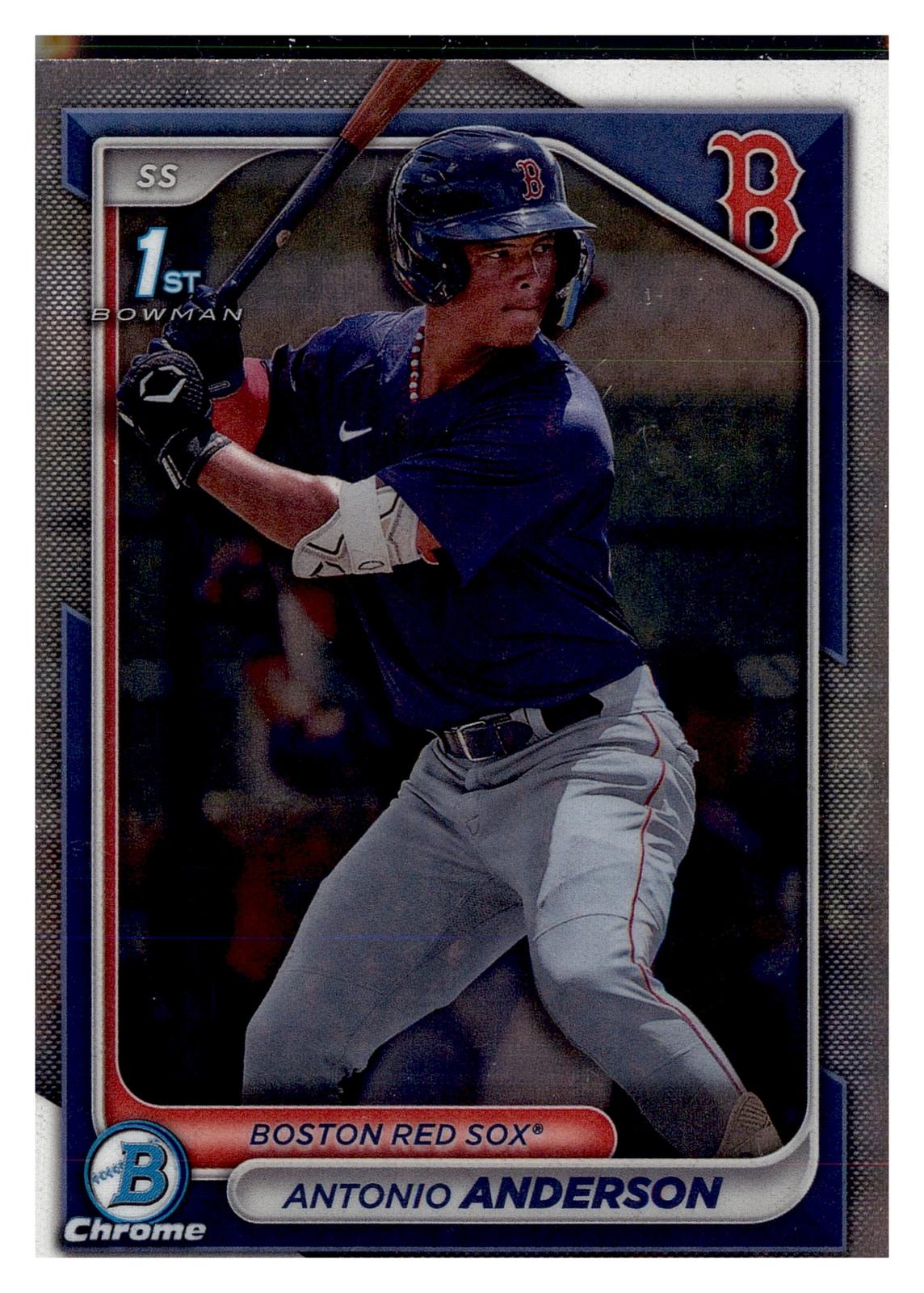 2024 Bowman #BCP-20 Antonio Anderson Chrome Prospects front