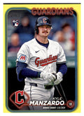 2024 Topps Update #US337 Kyle Manzardo Yellow front