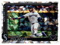 2025 Topps #361 Jorge Polanco Diamante Foil front