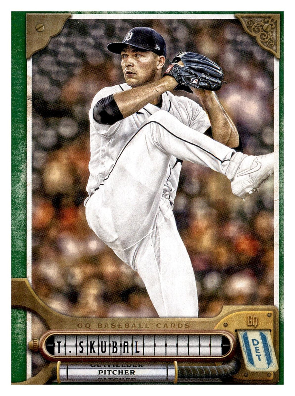 2022 Topps Gypsy Queen #239 Tarik Skubal Green front