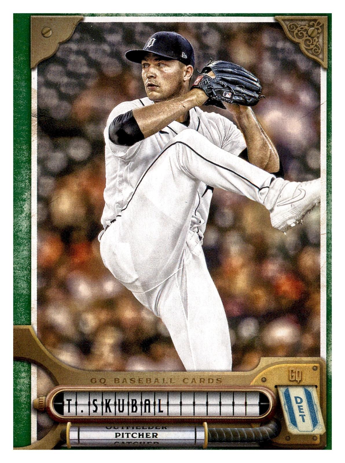 2022 Topps Gypsy Queen #239 Tarik Skubal Green front