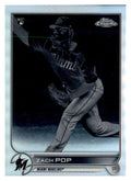 2022 Topps Chrome #41 Zach Pop Negative Refractor front