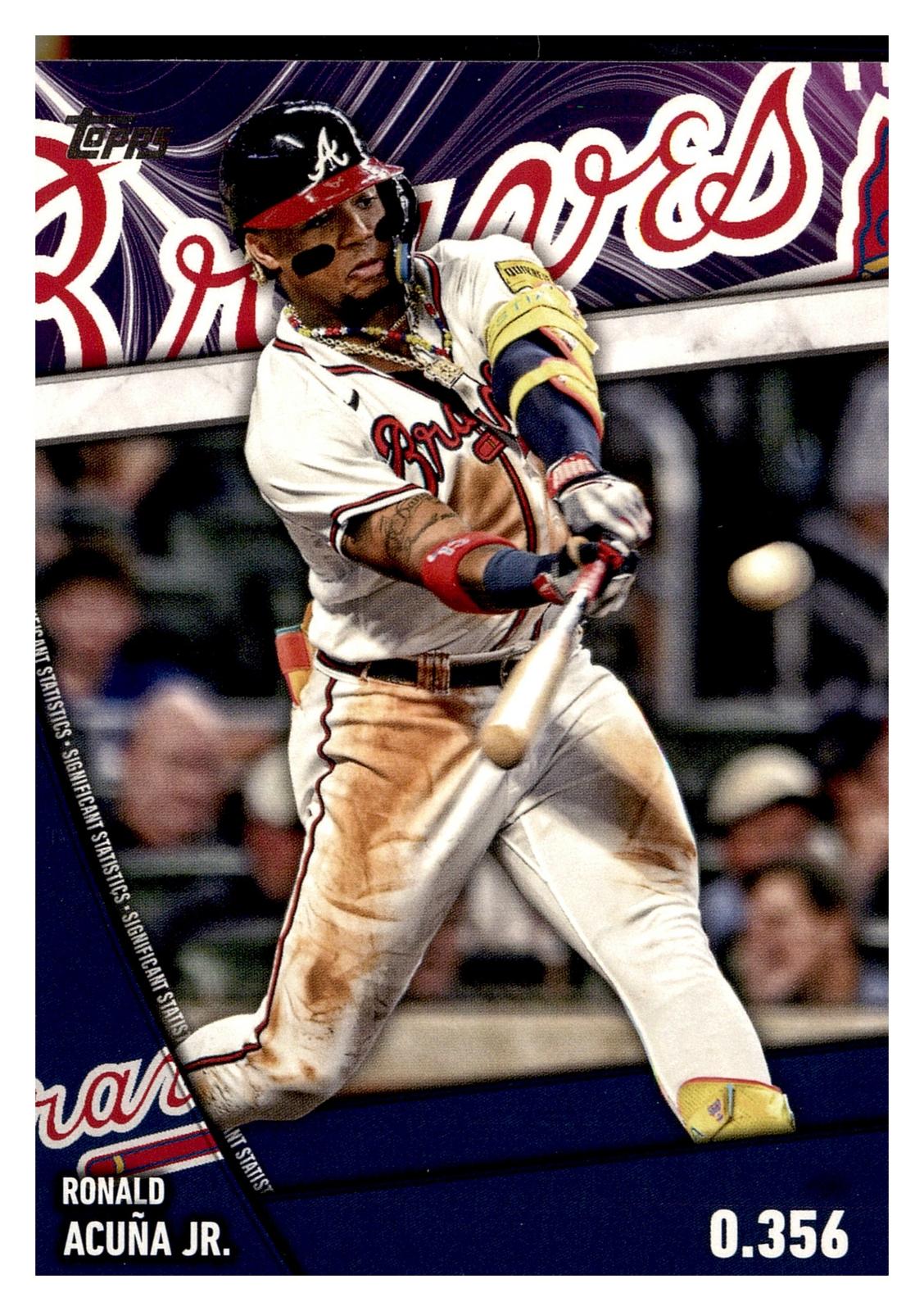2024 Topps #SS-2 Ronald Acuña Jr. Significant Statistics front