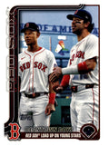 2025 Topps Update #US241 Beantown Boys (Marcelo Mayer / Kristian Campbell) front