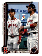 2025 Topps Update #US241 Beantown Boys (Marcelo Mayer / Kristian Campbell) front