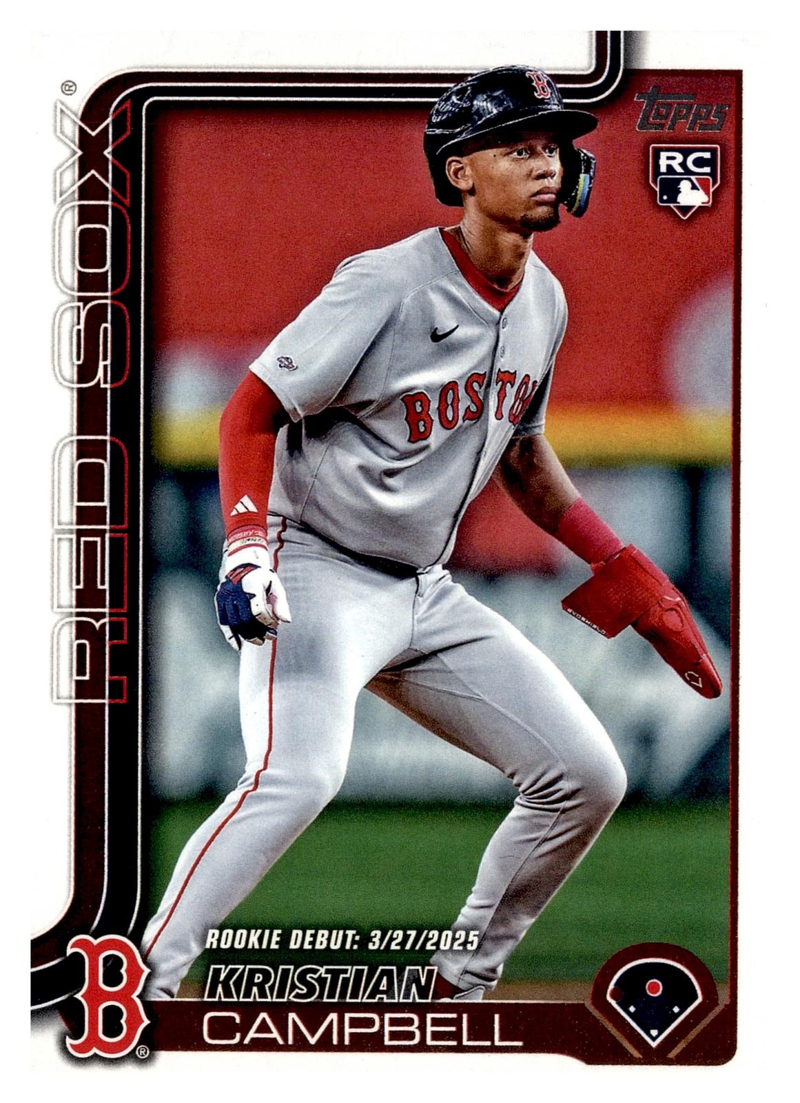 2025 Topps Update #US129 Kristian Campbell front