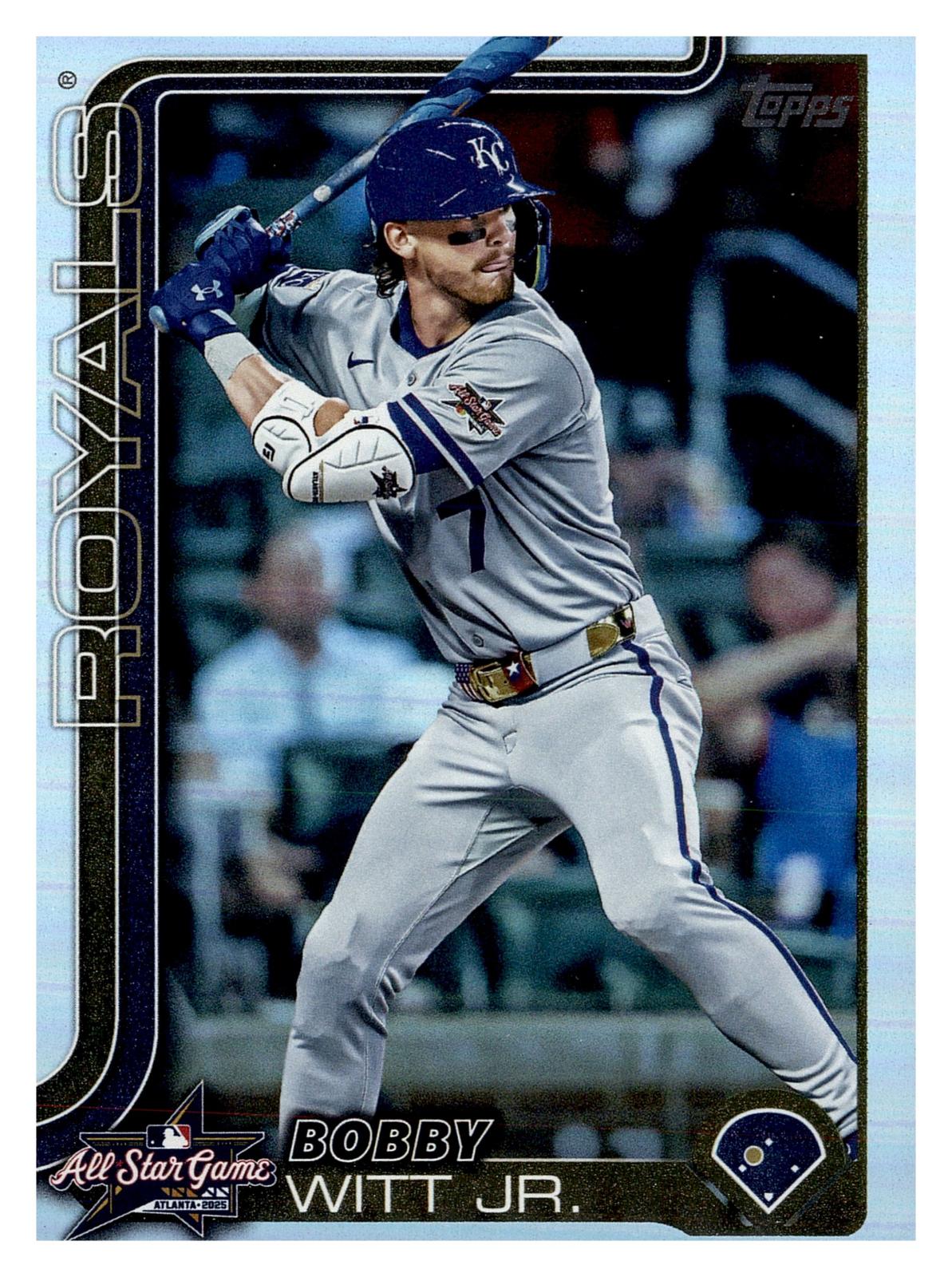 2025 Topps Update #ASG-23 Bobby Witt Jr. 2025 All-Star Game front