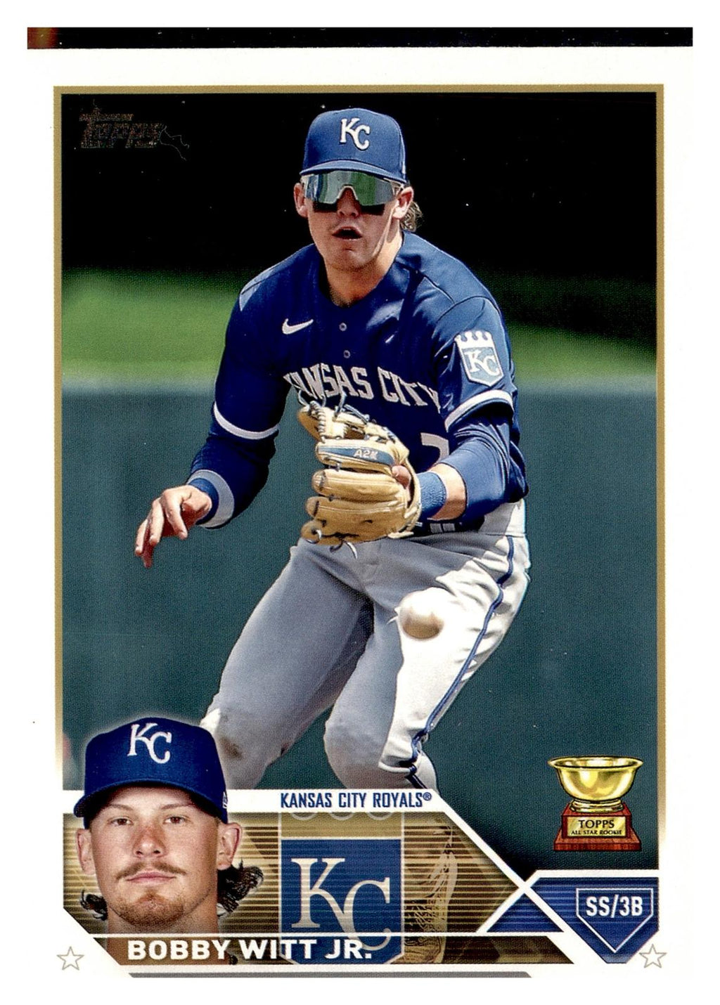 2023 Topps #7 Bobby Witt Jr. front