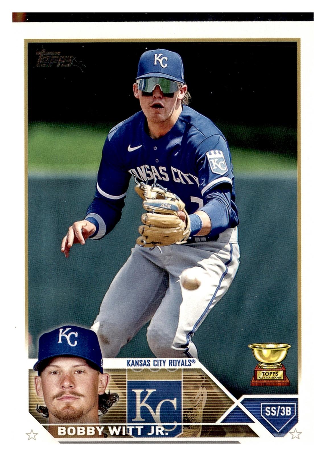 2023 Topps #7 Bobby Witt Jr. front
