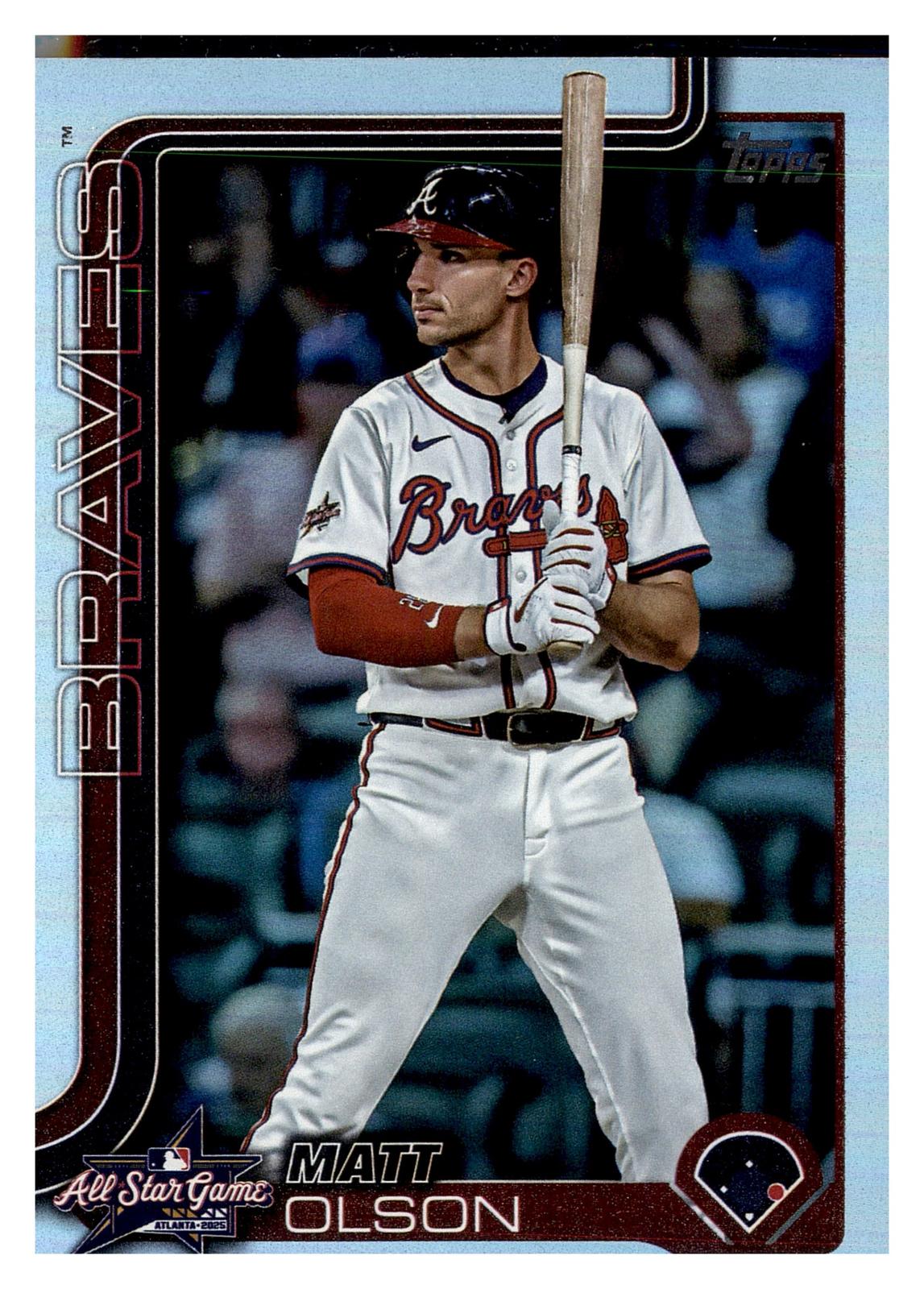 2025 Topps Update #ASG-49 Matt Olson 2025 All-Star Game front