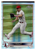 2017 Topps Chrome #200 Mike Trout Prism Refractor front
