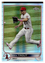 2017 Topps Chrome #200 Mike Trout Prism Refractor front