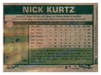 2026 Topps Heritage #275 Nick Kurtz Topps All-Star Rookie back