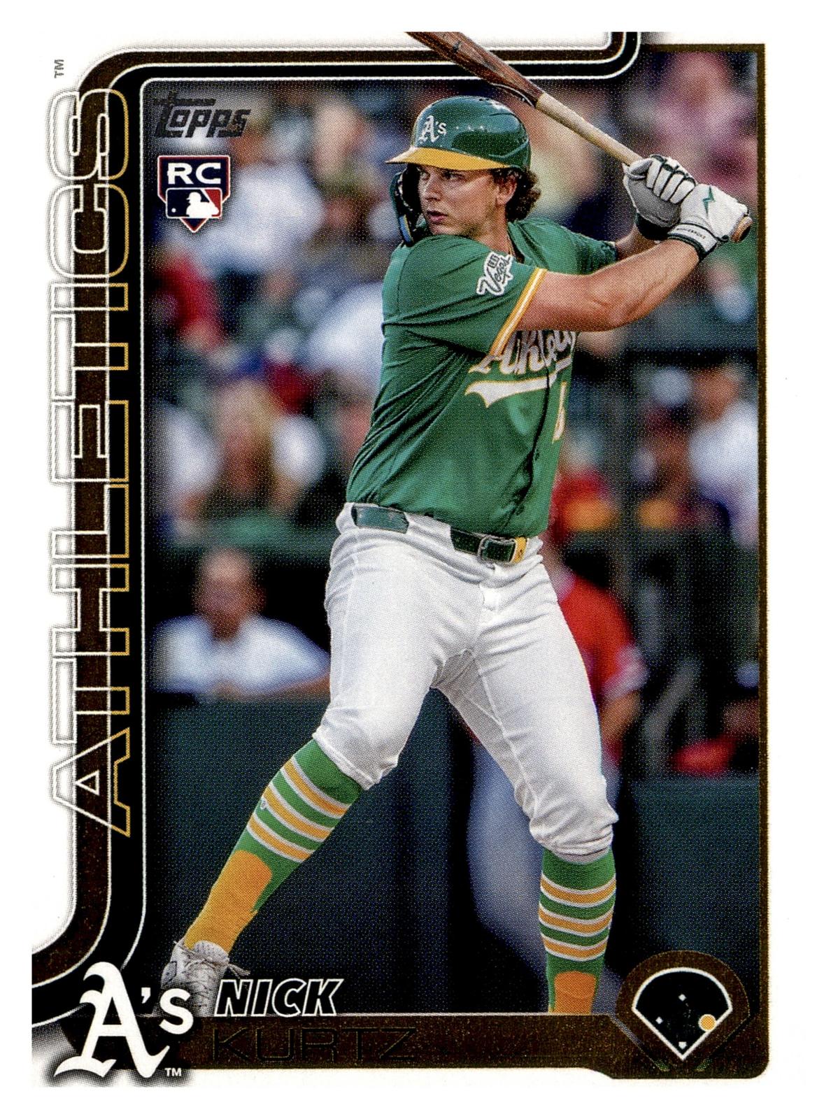 2025 Topps Update #US201 Nick Kurtz front