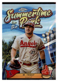 2024 Topps Chrome #SITP-10 Mike Trout Summertime in the Park front