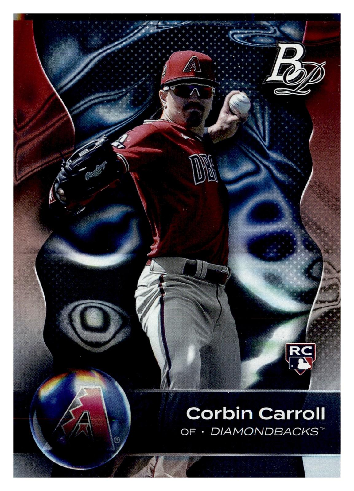 2023 Bowman Platinum #31 Corbin Carroll front