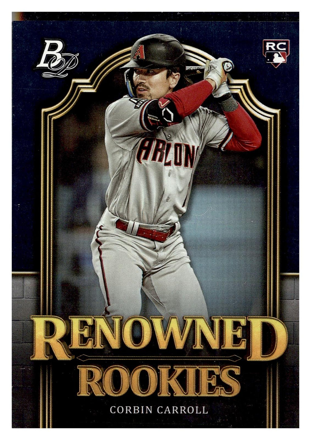 2023 Bowman Platinum #RR-7 Corbin Carroll Renowned Rookies front