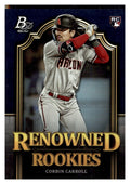 2023 Bowman Platinum #RR-7 Corbin Carroll Renowned Rookies front