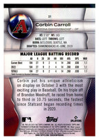 2023 Bowman Platinum #31 Corbin Carroll back