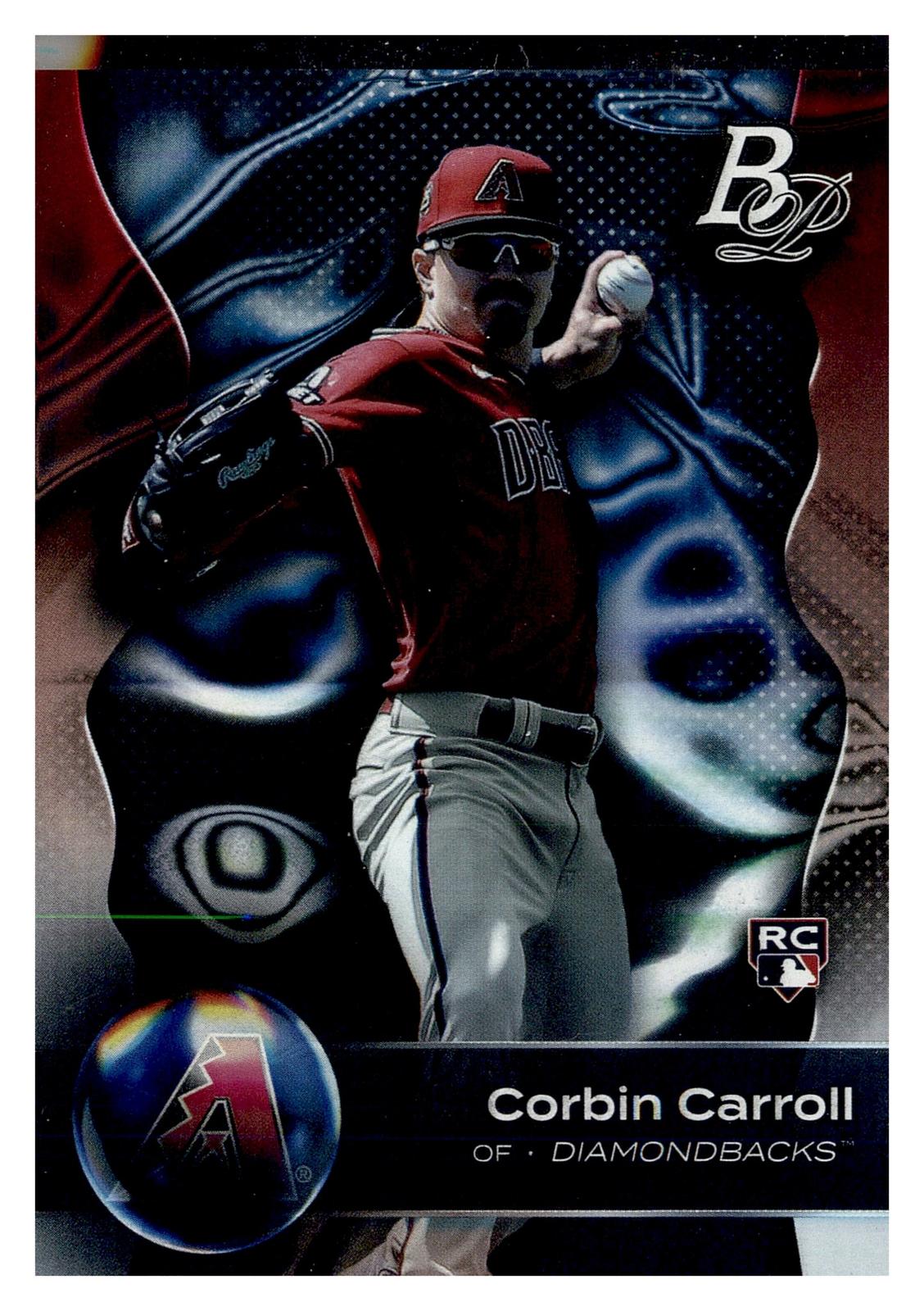 2023 Bowman Platinum #31 Corbin Carroll front