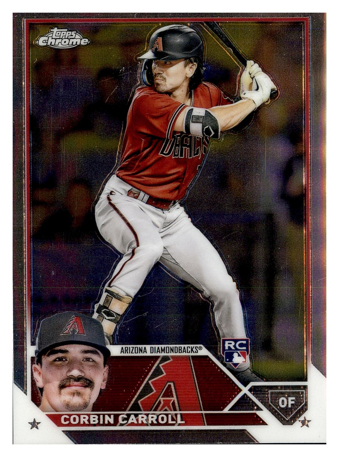2023 Topps Chrome #95 Corbin Carroll front