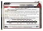 2021 Bowman #BP-142 Corbin Carroll Prospects back