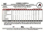 2024 Topps Holiday #H42 Corbin Carroll back