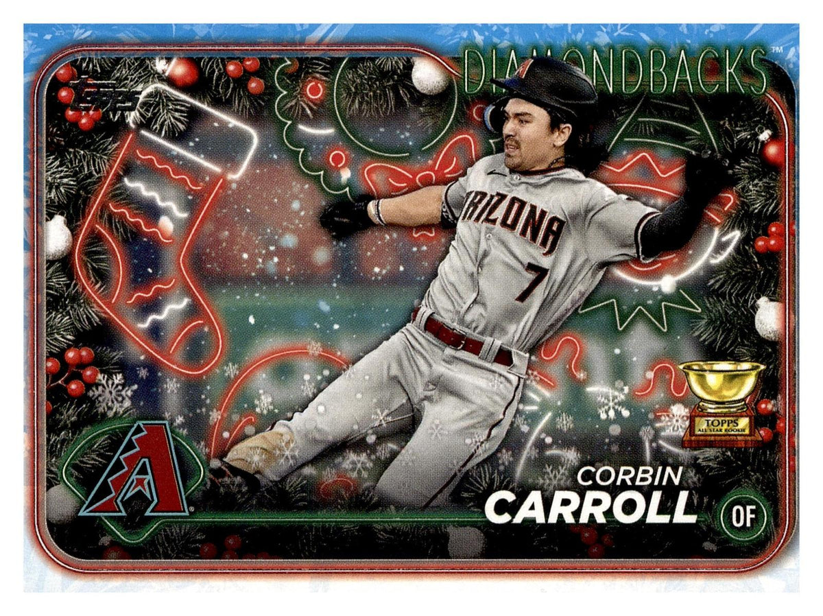 2024 Topps Holiday #H42 Corbin Carroll front