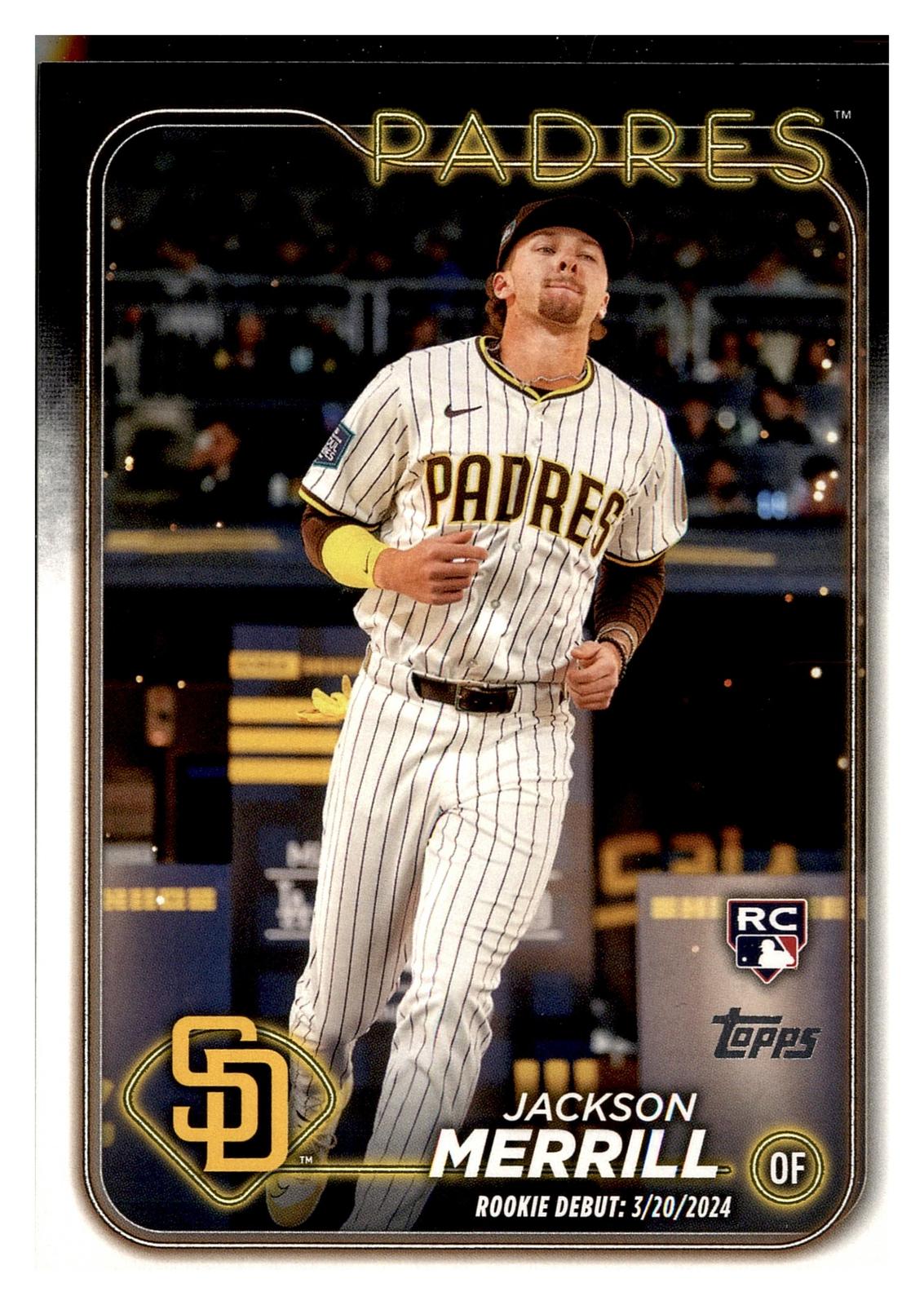 2024 Topps Update #US169 Jackson Merrill front