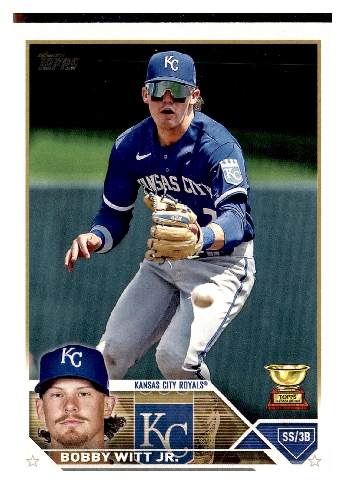 2023 Topps #7 Bobby Witt Jr. front